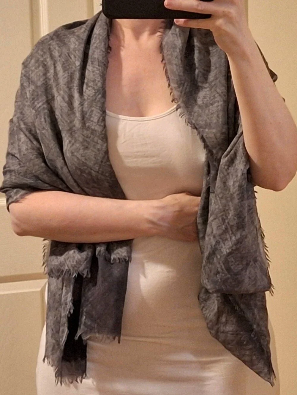 KRISTENSEN DU NORD | Black/Grey Shawl
